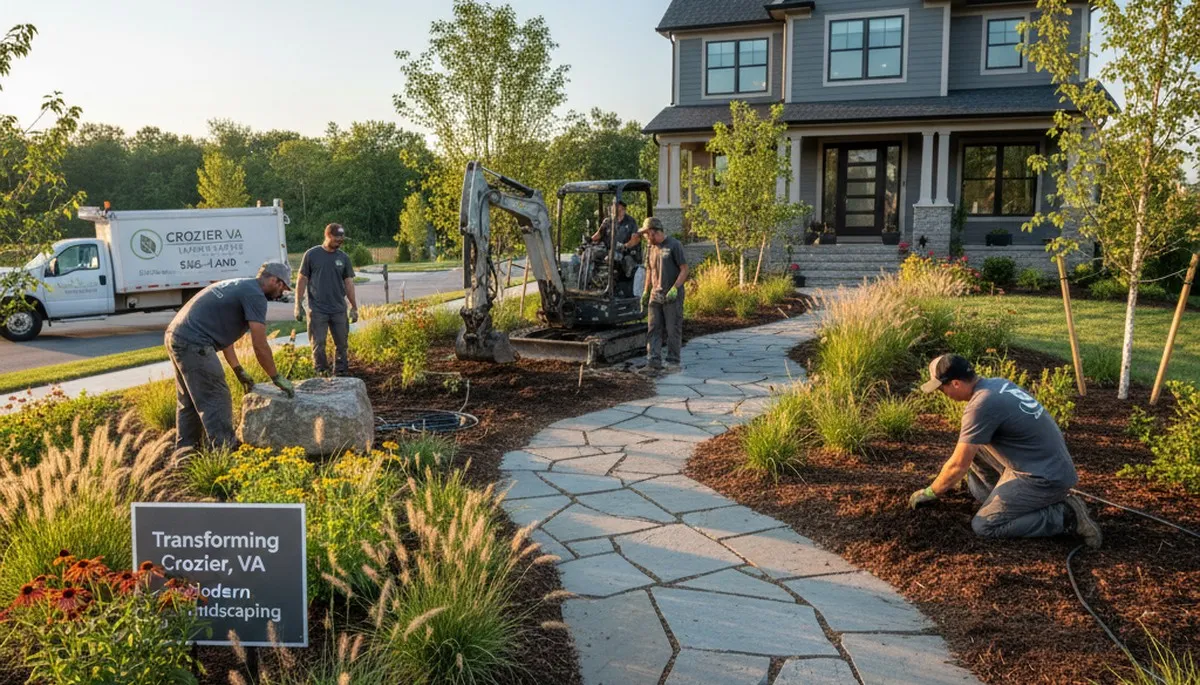 Richmond, VA landscaping design and installation for residential outdoor spaces