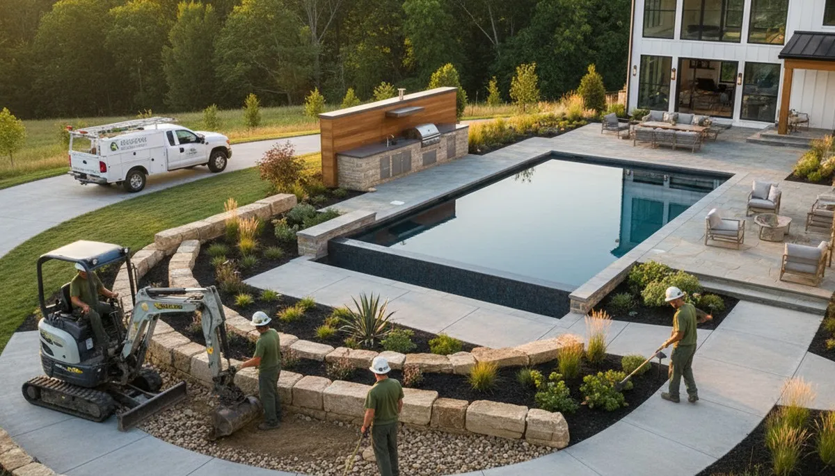 Landscaping design services in Richmond, VA for residential and commercial outdoor spaces
