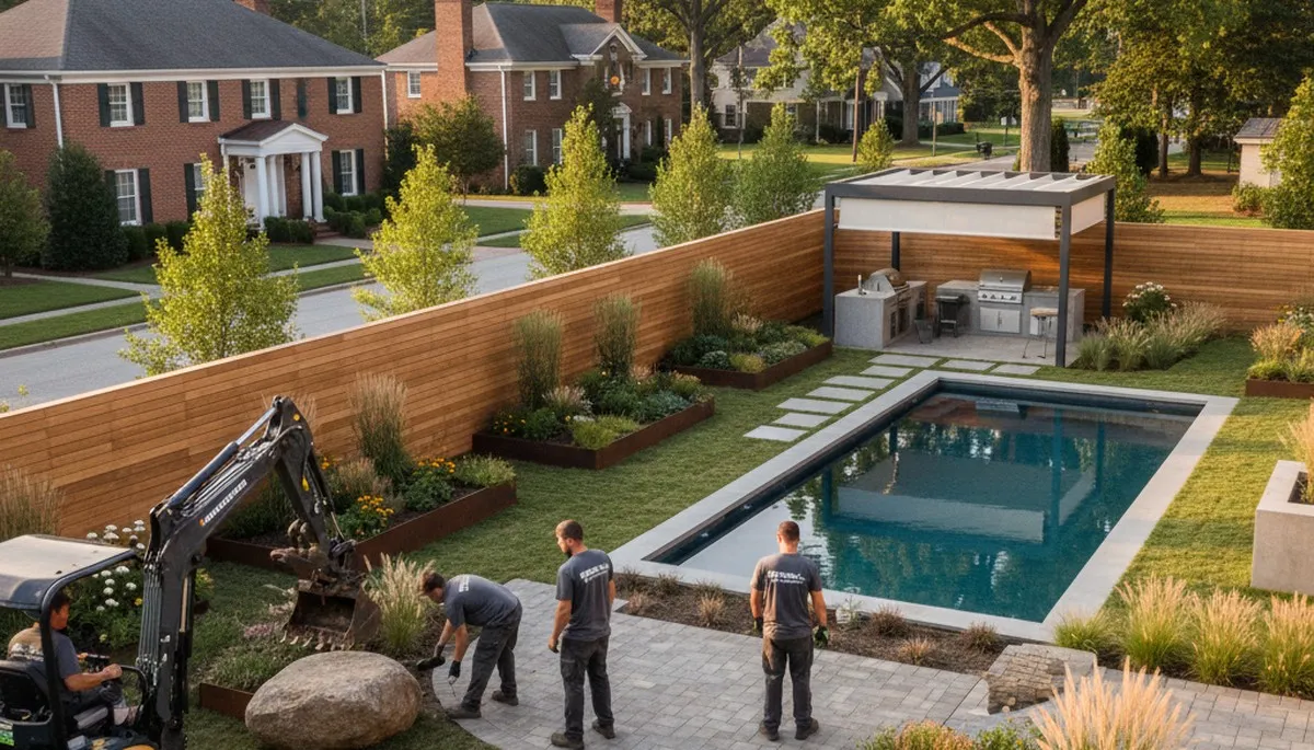 Landscaping design services in Richmond, VA for beautiful residential outdoor spaces