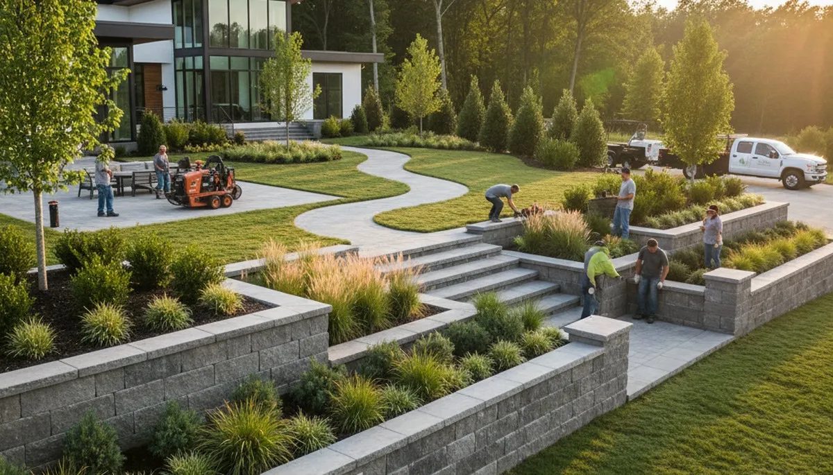 Landscape design services in Richmond, VA by a professional landscaping company